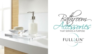 Bathroom Accessories That Serves A Purpose