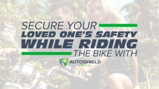 Secure Your Loved One’s Safety While Riding the Bike with