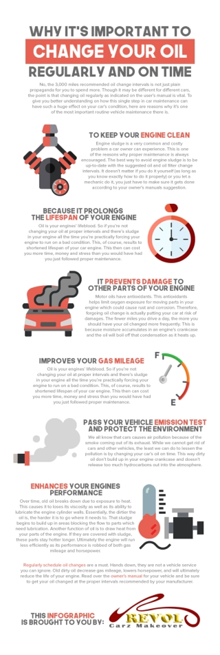 Why It’s Important To Change Your Oil Regularly And On Time
