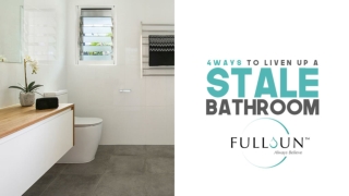 4 Ways To Liven Up A Stale Bathroom