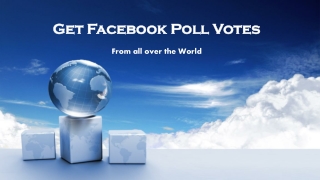 Make your Opinion “Public Opinion” with Buy Facebook Poll Votes