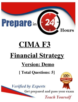 Your Success Is Just a Few Phases Gone If You Prepare From CIMA F3 Exam Dumps