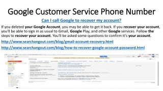 Google Customer Service Phone Number| Online Technical Support Help Desk