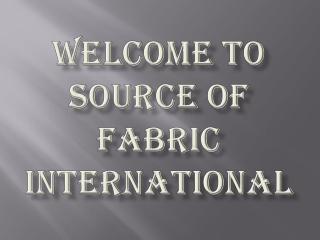 Poly Spandex Fabric Wholesale