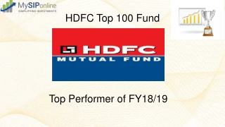 Get The Latest Details Of HDFC Top 200 Fund