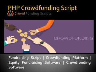 Top Fundraising Script | Crowdfunding Platform to start business