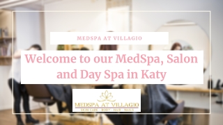 Facial Treatment Katy Tx - MedSpa at Villagio