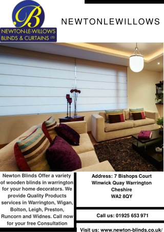 Venetian Blinds Warrington