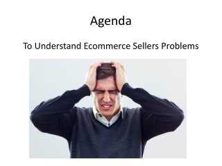 E-Commerce Solution Agenda