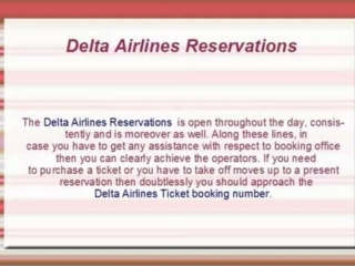 Delta Airlines Flights - Delta Airlines Reservations Deals