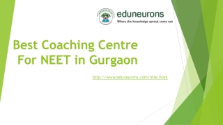 Best Coaching Centre For NEET in Gurgaon