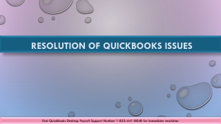 QuickBooks Desktop Payroll Support Number 1-833-441-8848