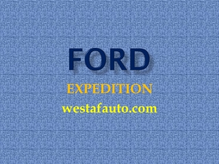 FORD EXPEDITION TOGO