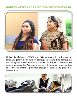 Makeup Artists and Hair Stylists in Gurgaon