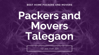 Packers and Movers Talegaon