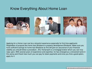 Know Everything About Home Loan