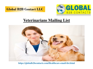 Veterinarians Mailing List