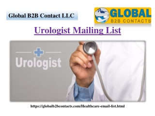 Urologist Mailing List