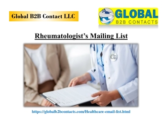 Rheumatologist’s Mailing List