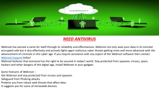 webroot support