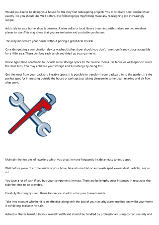 Straightforward Approaches Regarding How To Successfully Boost Your Property