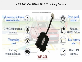 AIS 140 Certified GPS Tracking Device