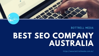 SEO Services Company Australia - Bottrell Media