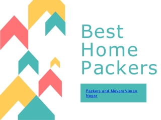 Packers and Movers Viman Nagar