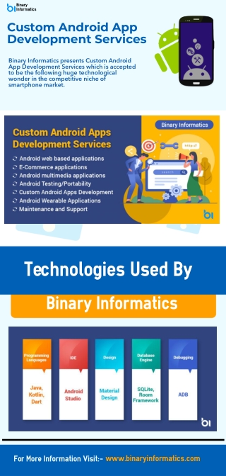 Custom Android App Development Services