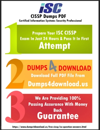 2019 Complete ISC CISSP Dumps - Prepare In 24 Hours - Dumps4Download