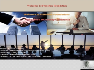 Learn how to Franchise in San Francisco