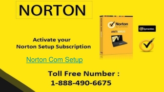 Activate Norton Setup