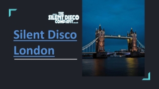 Silent Disco London