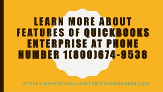 QuickBooks Enterprise Support Phone Number