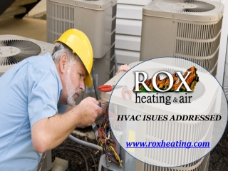 HVAC Issues Addressed