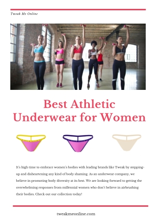 Best Athletic Underwear for Women