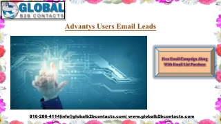 Advantys Users Email Leads