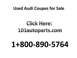 Online Old Coupe Quattro Engine 1800-890-5764
