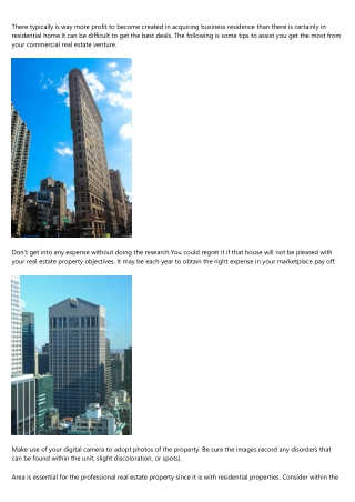 Tips To Help You Purchase Or Market Industrial Properties