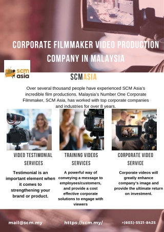 Video Production Company Malaysia