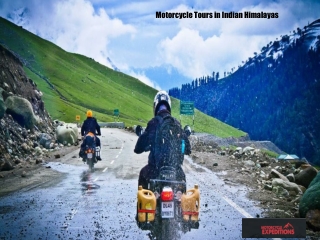 Motorcycle Tours in Indian Himalayas