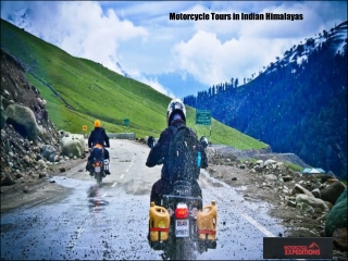 Motorcycle Tours in Indian Himalayas