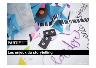 PréSentation Storytelling Partie 1 du rapport d'innovation de courts circuits