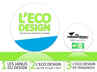 L'ecodesign, Définition et tendances - Rapport étape Courts-Circuits