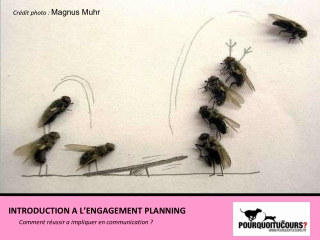 Introduction a l'Engagement Planning : comment impliquer en communication