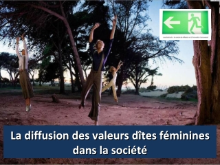 Introduction du rapport d'innovation sur la diffusion des valeurs dites féminines