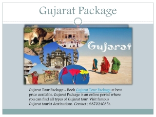 Gujarat Package