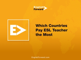 Which Countries Pay ESL Teacher the Most