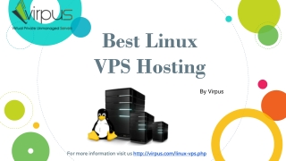 Reliable and secure Linux VPS hosting by Virpus