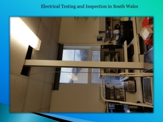 Electrical Testing and Inspection in South Wales